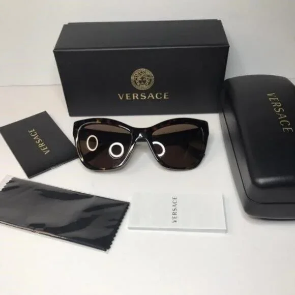 Authentic New VersaceVE4417U Sunglasses in Tortoise Authentic New VersaceVE4417U Sunglasses in Tortoise - nhima  main image 3